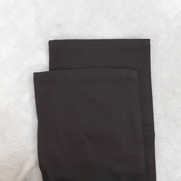 Lee Effortless Wash & Wear Pants 10 Short Relaxed Fit Straight Leg Dk Brown NWT - Picture 13 of 13